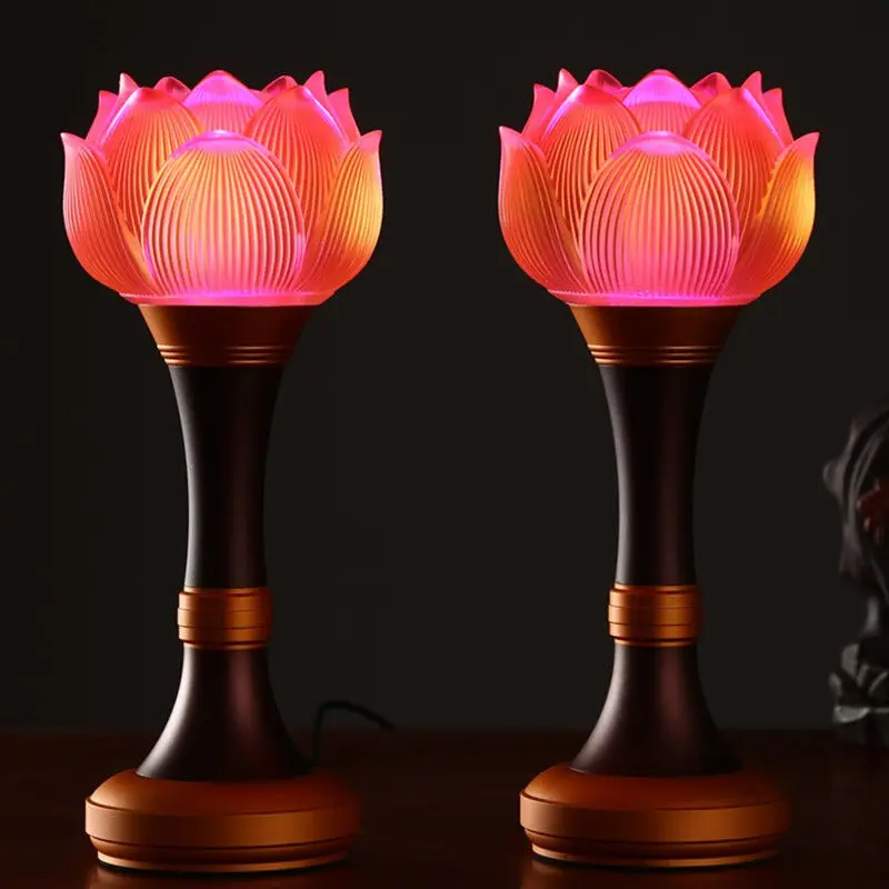 Buddhist Hall LED Glazed Lotus Lamp for Lamps Plug-in Crystal Light Discoloration Lotus Lamp Home Shentai Buddhism Decoration
Buddhist Hall LED Glazed Lotus Lamp for Lamps Plug-in Crystal Light Discoloration Lotus Lamp Home Shentai Buddhism Decoration