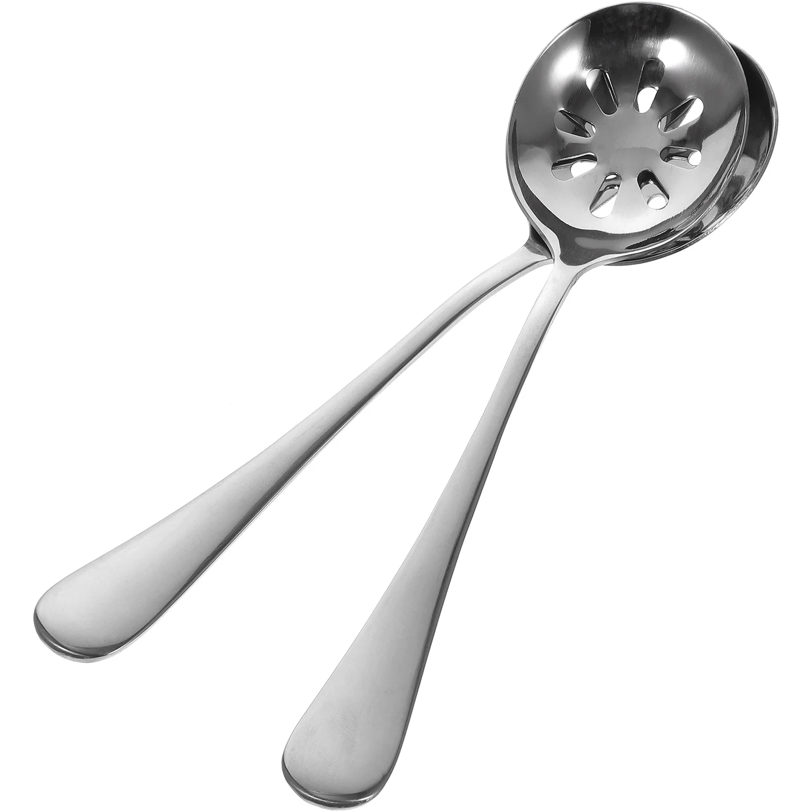 2 Pcs Stainless Steel Colander Serving Utensils Small Spoons Household Slotted Daily
2 Pcs Stainless Steel Colander Serving Utensils Small Spoons Household Slotted Daily
