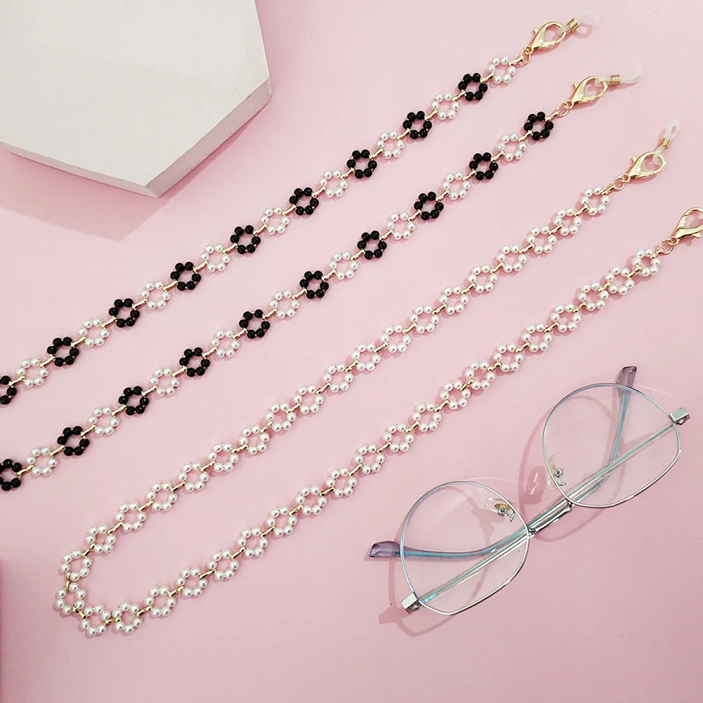 Fashion Pearl Flower Mask Chain Beads Glasses Chains Women Vintage Metal Sunglasses Hang Mask Lanyards Strap Eyewear Cord Holder
Fashion Pearl Flower Mask Chain Beads Glasses Chains Women Vintage Metal Sunglasses Hang Mask Lanyards Strap Eyewear Cord Holder