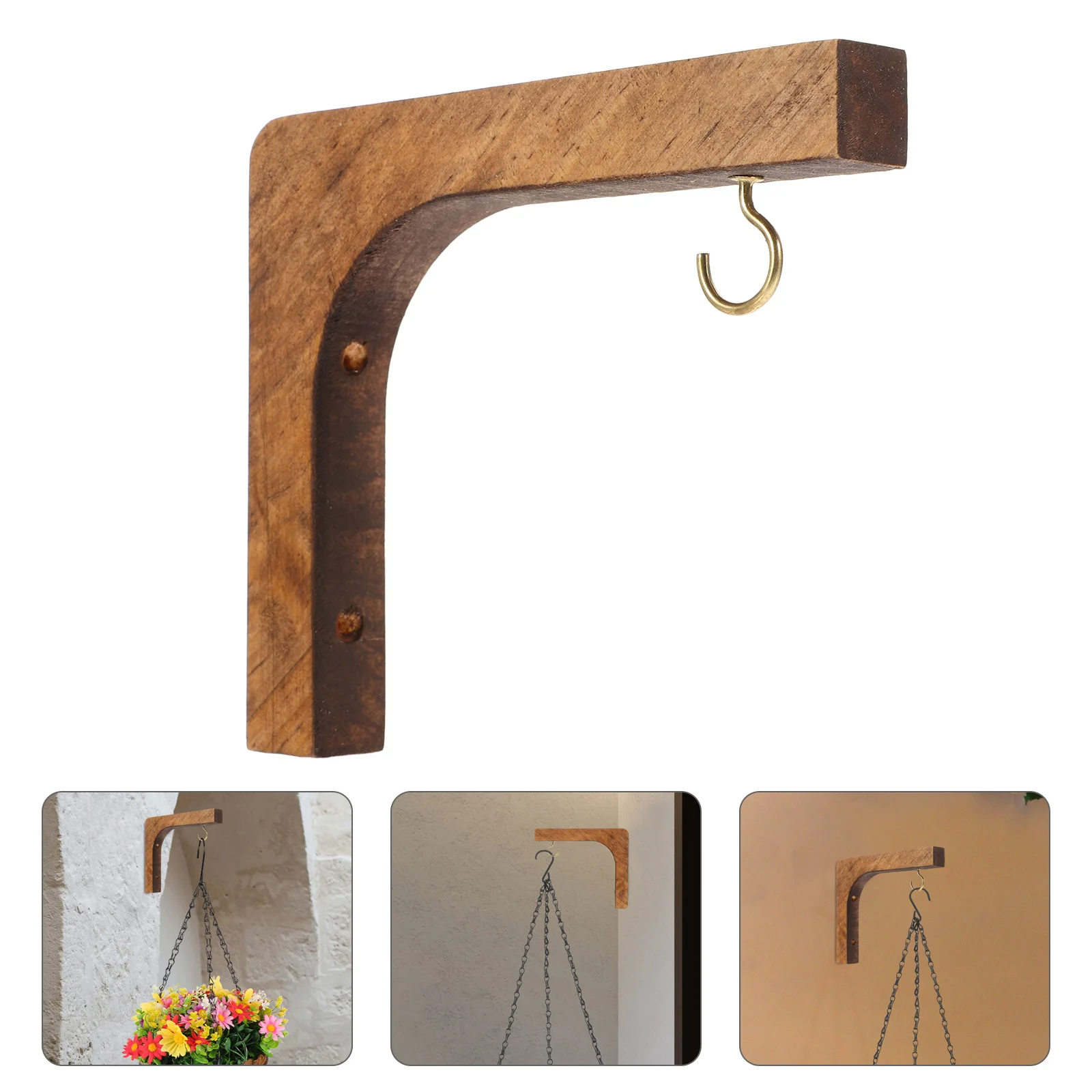 Wooden Plant Hanger Indoor Plant Wall Hanger Flowerpot Hook Wood Potted Plants Hanger
Wooden Plant Hanger Indoor Plant Wall Hanger Flowerpot Hook Wood Potted Plants Hanger