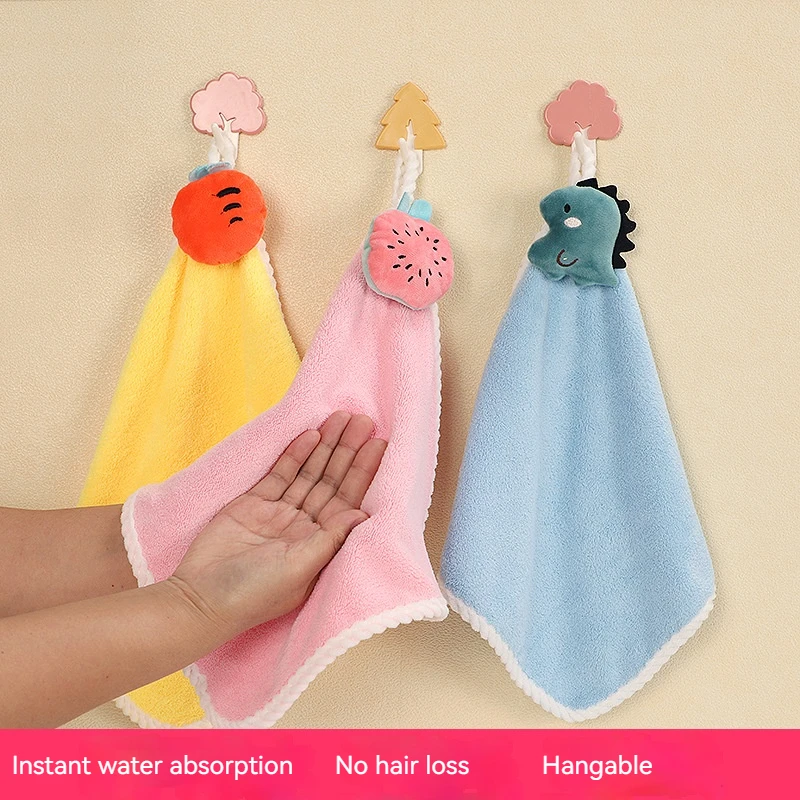 4pcs Hand towel can hang square towel children's towel, lovely household absorbent bath towels, kitchen towels, hang hand towel
4pcs Hand towel can hang square towel children's towel, lovely household absorbent bath towels, kitchen towels, hang hand towel