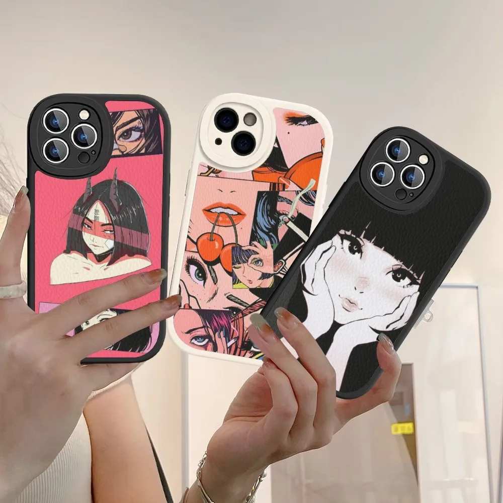 Anime Girls Portraits Phone Case Hard Leather For iPhone 14 13 12 Mini 11 14 Pro Max Xs X Xr 7 8 Plus Fundas
Anime Girls Portraits Phone Case Hard Leather For iPhone 14 13 12 Mini 11 14 Pro Max Xs X Xr 7 8 Plus Fundas