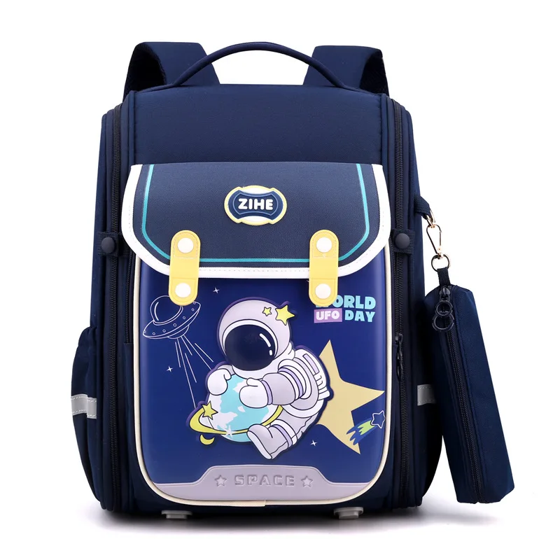 New Hard Shell 3D Cartoon Astronaut Student Backpack, Load Reduction, Spine Protection, Reflective Strip, Large Capacity DOS23
New Hard Shell 3D Cartoon Astronaut Student Backpack, Load Reduction, Spine Protection, Reflective Strip, Large Capacity DOS23