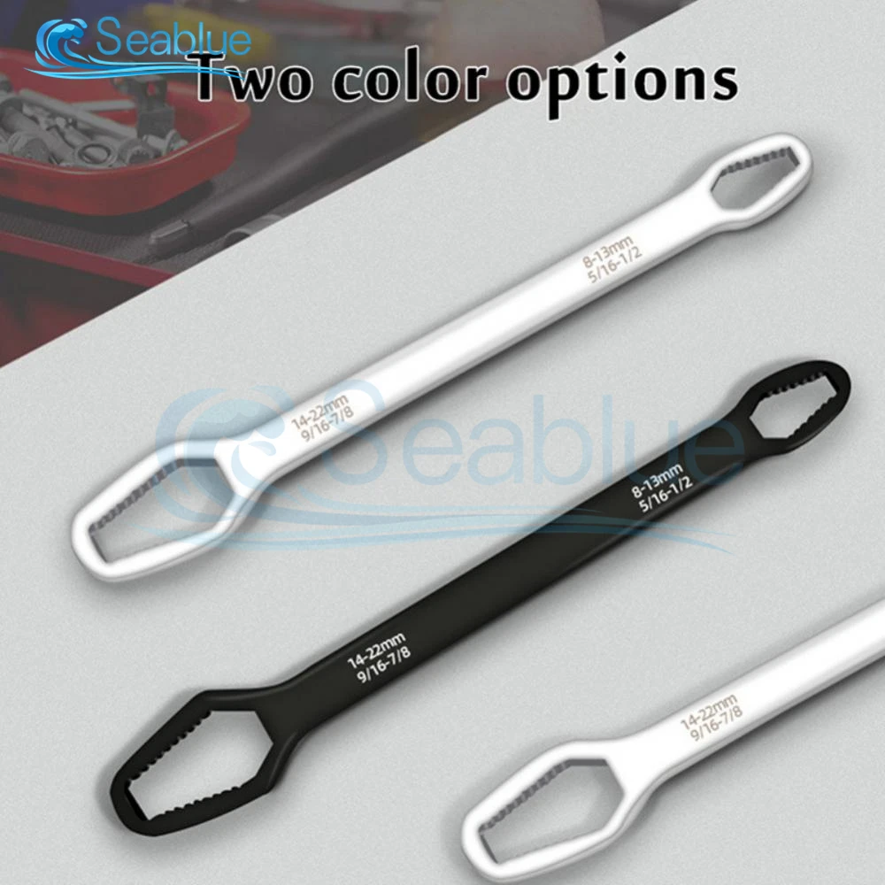 Universal Torx Wrench Double-head Self-tightening Adjustable Glasses Wrench 8-22mm Board Both Ends Special-shaped Multi-purpose
Universal Torx Wrench Double-head Self-tightening Adjustable Glasses Wrench 8-22mm Board Both Ends Special-shaped Multi-purpose