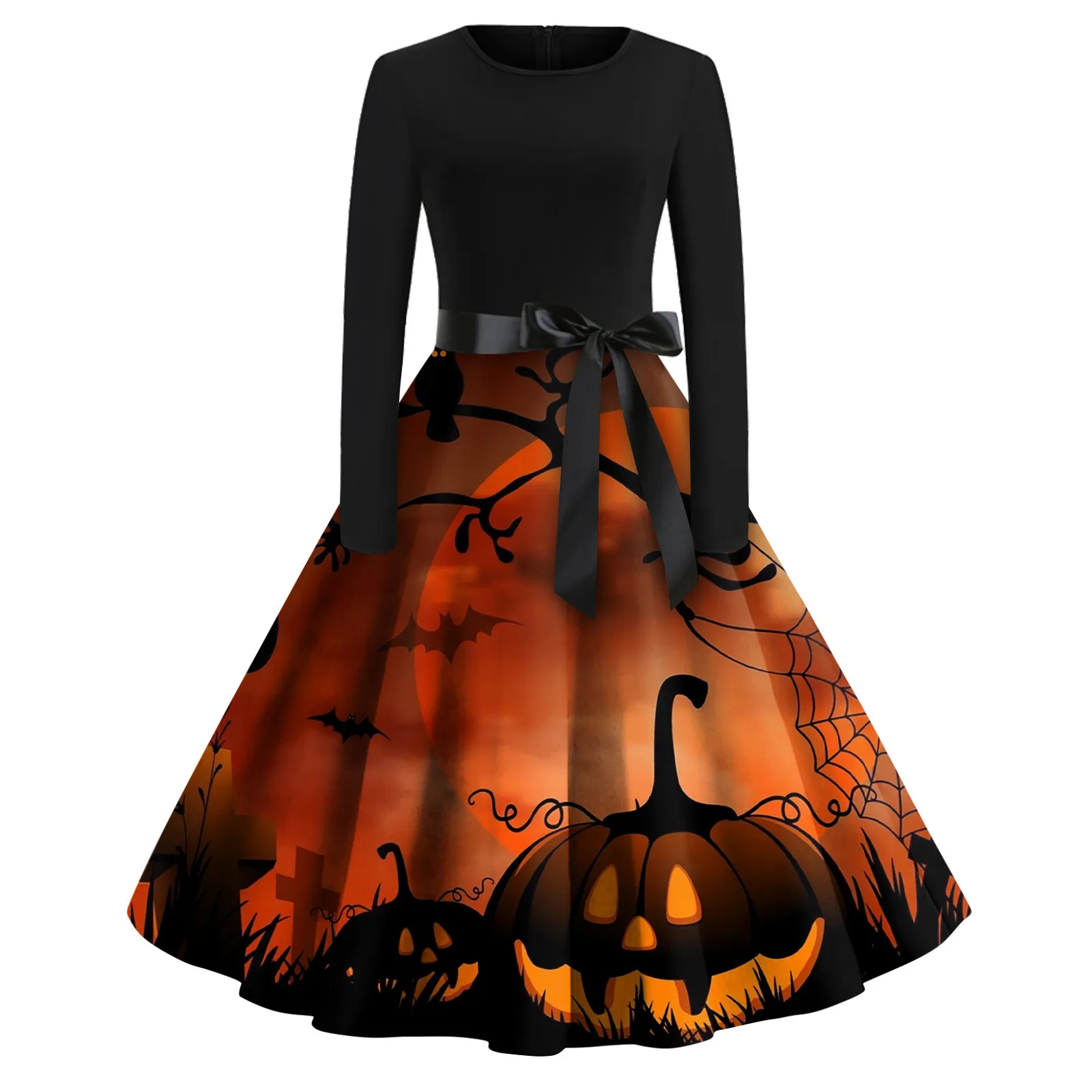 Women'S Dresses Free Shipping Unique Ankle-Length Dresses For Woman Halloween Long Sleeves Dress Party Night Dresses For Women
Women'S Dresses Free Shipping Unique Ankle-Length Dresses For Woman Halloween Long Sleeves Dress Party Night Dresses For Women