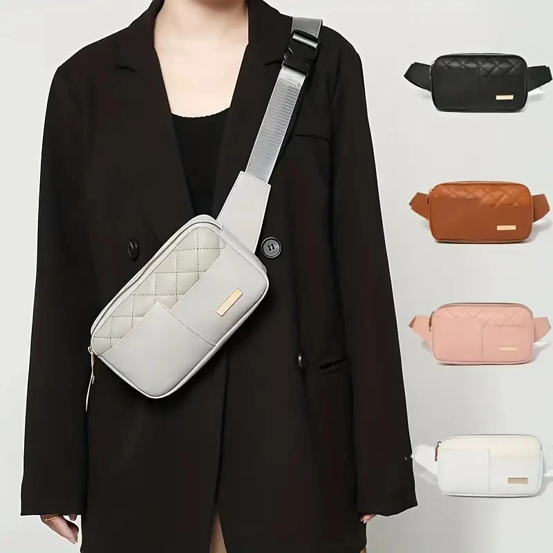 Women Plaid Waist Bag Female PU Waterproof Belt Bags Designer Crossbody Chest Bag Ladies Fashion Fanny Pack Banana Hip Purse
Women Plaid Waist Bag Female PU Waterproof Belt Bags Designer Crossbody Chest Bag Ladies Fashion Fanny Pack Banana Hip Purse