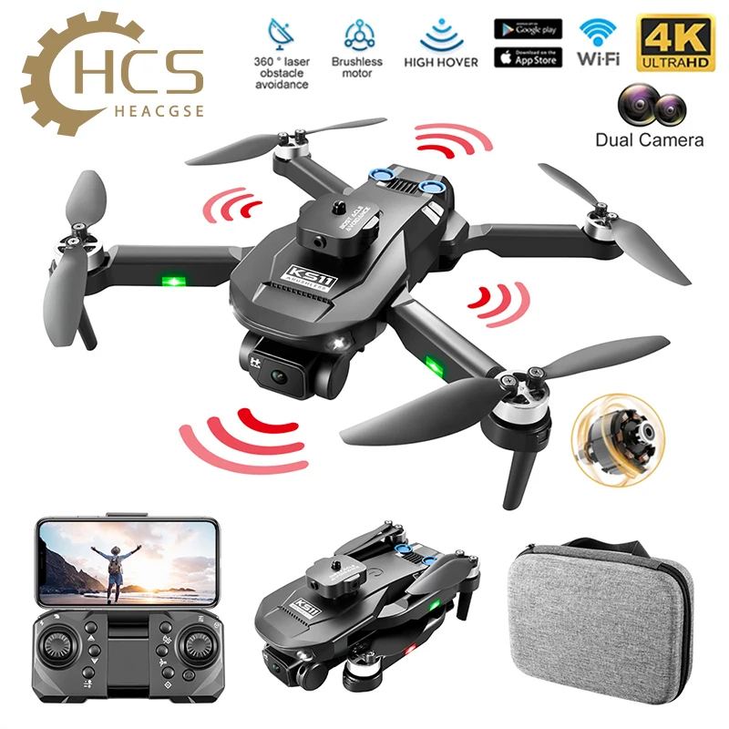 NEW GPS 4K Drone 6K HD Dual Camera Professional FPV Quadcopter Visual Obstacle Avoidance Brushless Motor WIFI RC Dron Gift Toys
NEW GPS 4K Drone 6K HD Dual Camera Professional FPV Quadcopter Visual Obstacle Avoidance Brushless Motor WIFI RC Dron Gift Toys