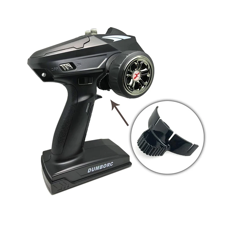 DUMBORC X4 X6 X6A X6P RC Radio Transmitter Replacement One-hand Wheel Controller / Springs / Battery Cover
DUMBORC X4 X6 X6A X6P RC Radio Transmitter Replacement One-hand Wheel Controller / Springs / Battery Cover