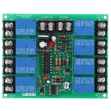 8 Channels Power Time Sequence Board 0.2-4S Adjustable Sequential Controller Module Power Time Sequence Board
8 Channels Power Time Sequence Board 0.2-4S Adjustable Sequential Controller Module Power Time Sequence Board