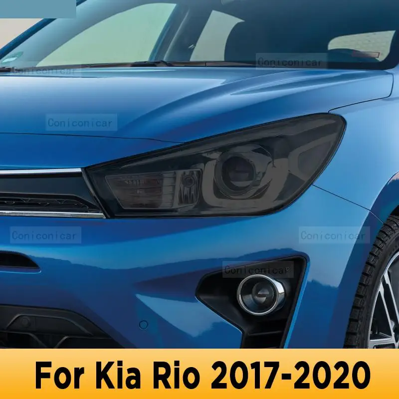 Car Headlight Protection Smoked Black Tint Anti-Scratch Protective Film TPU Stickers For KIA RIO 2017-2020 Accessories
Car Headlight Protection Smoked Black Tint Anti-Scratch Protective Film TPU Stickers For KIA RIO 2017-2020 Accessories