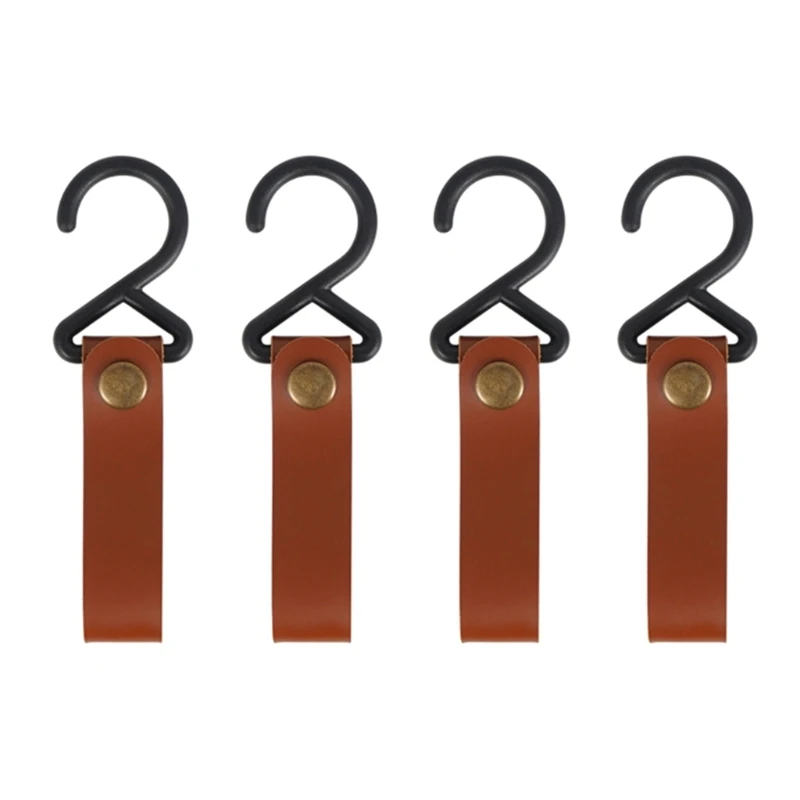 4Pcs Outdoor Leather S Shaped Hook AntiDrop Functional Hook for Hangings Clothes, Tool, Key No Drillings Hangings Drop Shipping
4Pcs Outdoor Leather S Shaped Hook AntiDrop Functional Hook for Hangings Clothes, Tool, Key No Drillings Hangings Drop Shipping