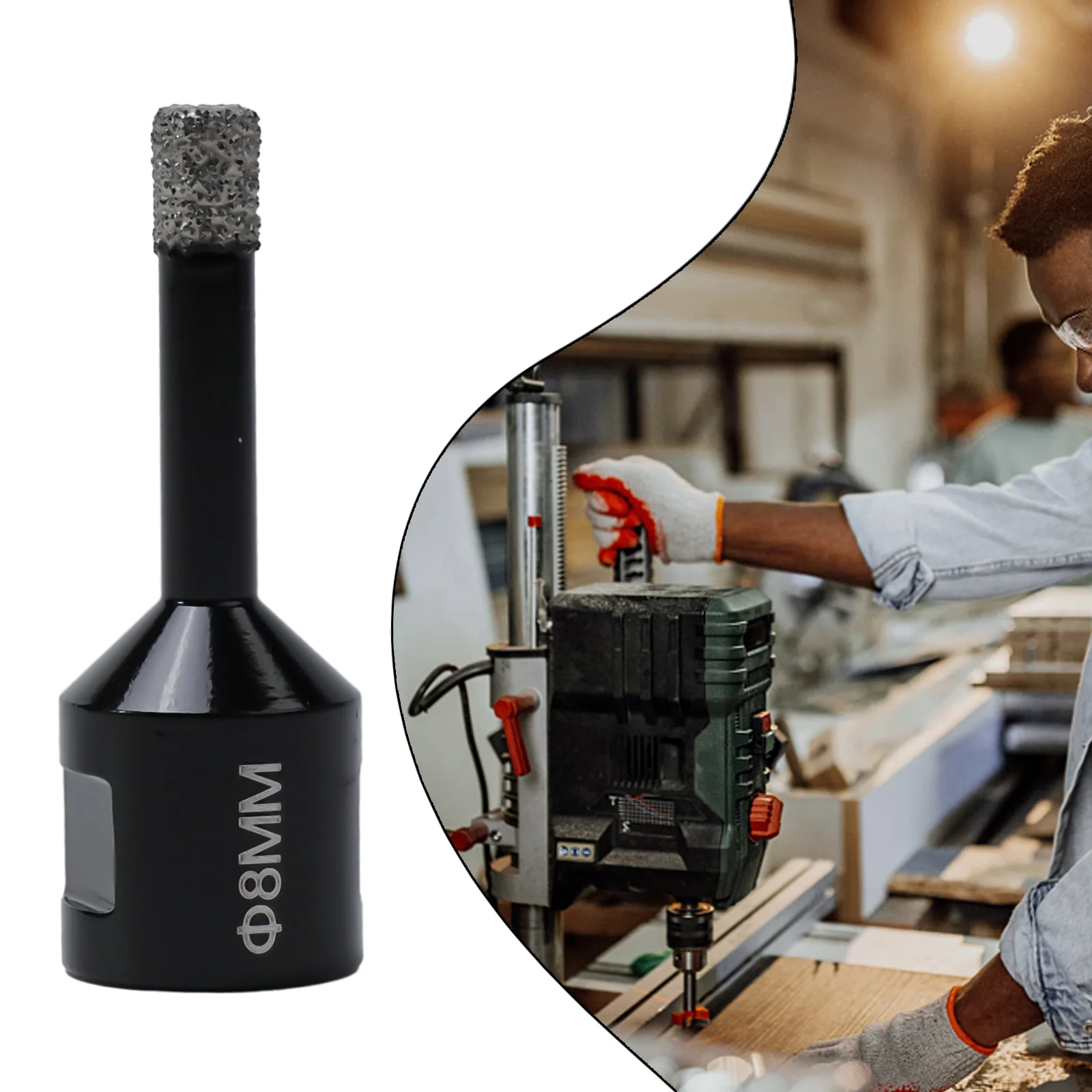 6-16mm M14 Hole Opener Diamond Drill Bit Tile Marble Concrete Drill For Grinder Brazed Diamond Hole Opener For Angle Grinder
6-16mm M14 Hole Opener Diamond Drill Bit Tile Marble Concrete Drill For Grinder Brazed Diamond Hole Opener For Angle Grinder