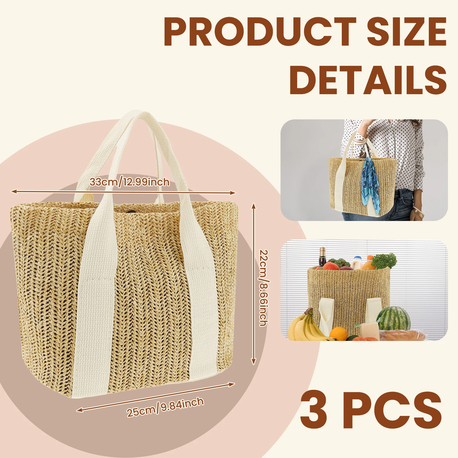 3-Piece Hollow Straw Tote Set 1 Sbf9c1e4ec0ee4a32a3f2dcf25cbc26f7Y