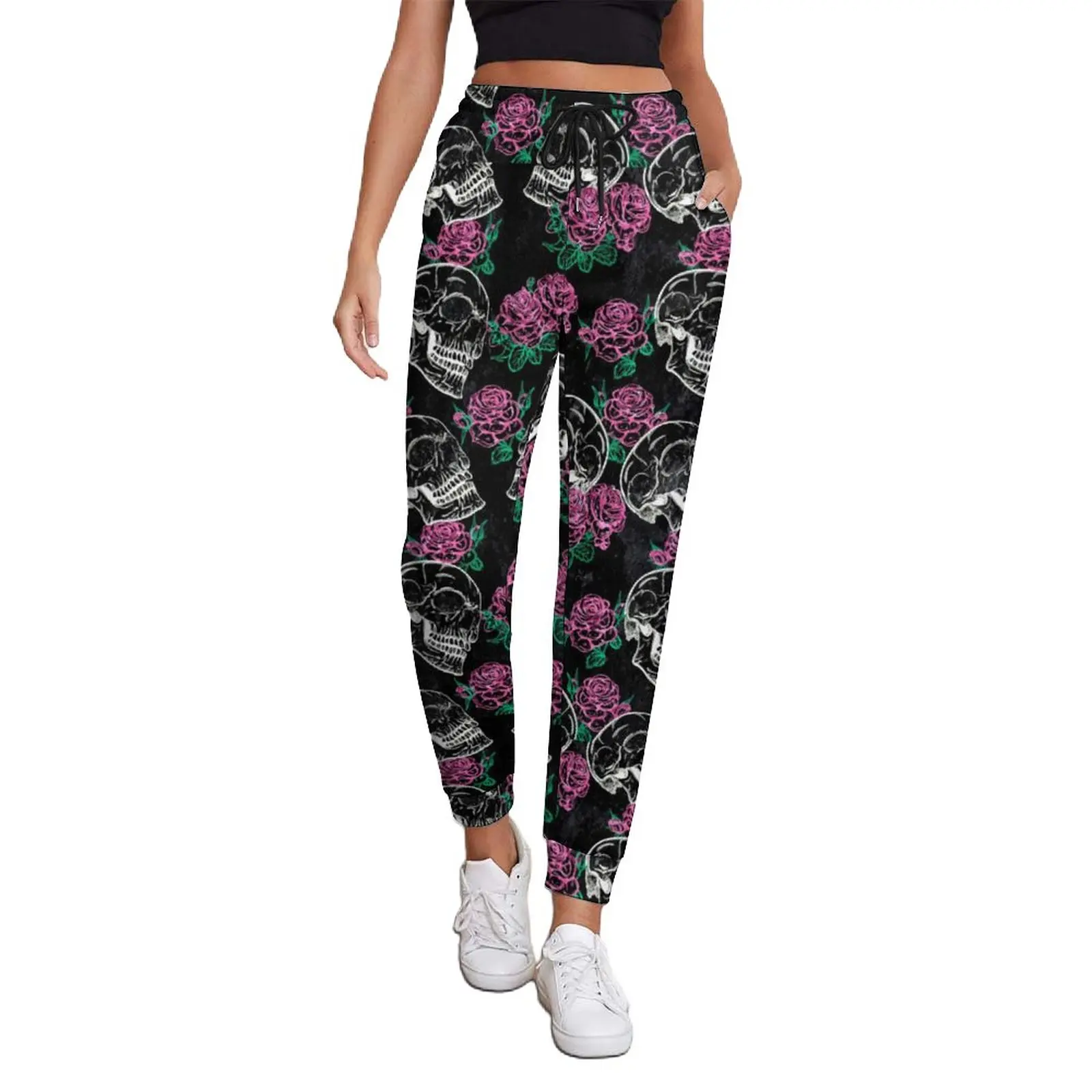 Skeleton Grunge Glam Trendy Pants Female Sugar Skull Pink Roses Casual Joggers Autumn Streetwear Big Size Trousers Birthday Gift
Skeleton Grunge Glam Trendy Pants Female Sugar Skull Pink Roses Casual Joggers Autumn Streetwear Big Size Trousers Birthday Gift