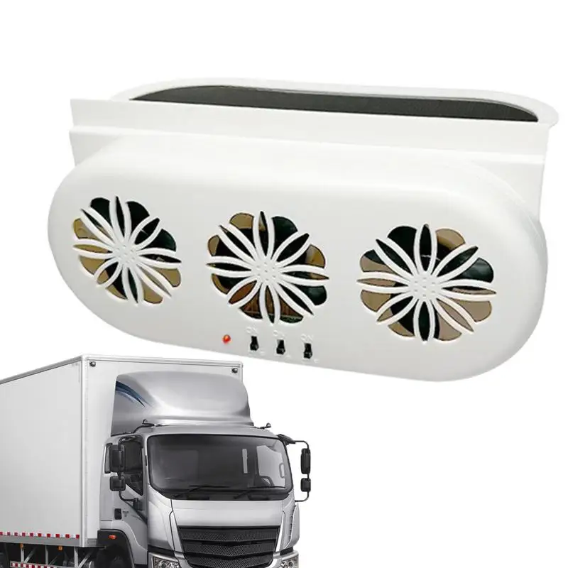 

Solar Powered Car Ventilator Auto Fan Cycle Ventilation Exhaust Fan Efficient Ventilation Cooling Tool For Trucks RVs Sedans