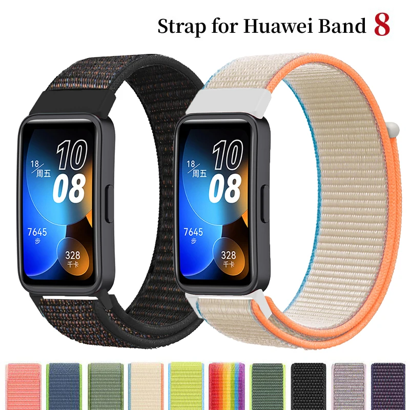Nylon Strap For Huawei Band 8 Bracelet Loop Sport Breathable Watchband Smart Watch Replacement Straps For Huawei Band 8 Correa
Nylon Strap For Huawei Band 8 Bracelet Loop Sport Breathable Watchband Smart Watch Replacement Straps For Huawei Band 8 Correa