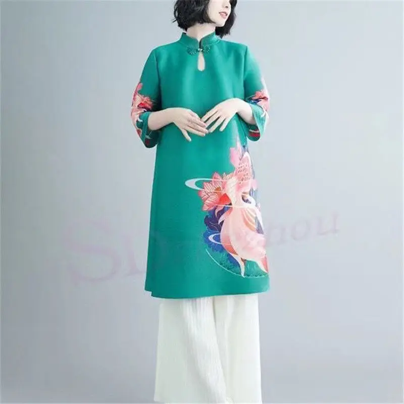 Женское длинное платье с принтом, элегантное плиссированное платье с полурукавом и круглым вырезом, в стиле ретро, с зарубежным газом и свободным воротником, новинка весны 2023
Женское длинное платье с принтом, элегантное плиссированное платье с полурукавом и круглым вырезом, в стиле ретро, с зарубежным газом и свободным воротником, новинка весны 2023