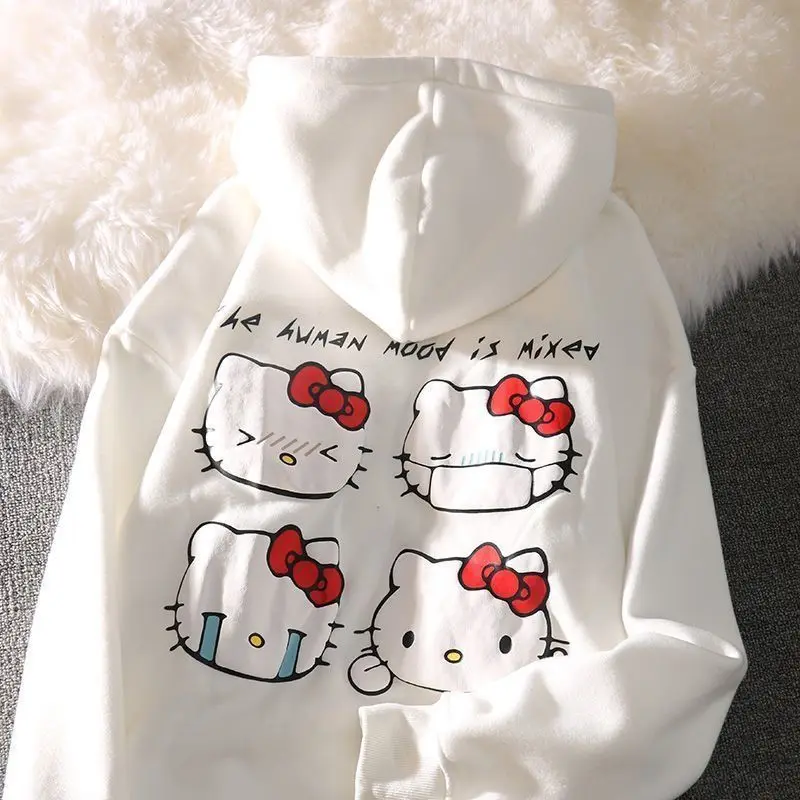 Sanrio Kawaii New Hello Kitty Pure Cotton Children's Hoodies Cartoon Cute Anime Student Decorate Warm Plush Christmas Gifts Girl
Sanrio Kawaii New Hello Kitty Pure Cotton Children's Hoodies Cartoon Cute Anime Student Decorate Warm Plush Christmas Gifts Girl