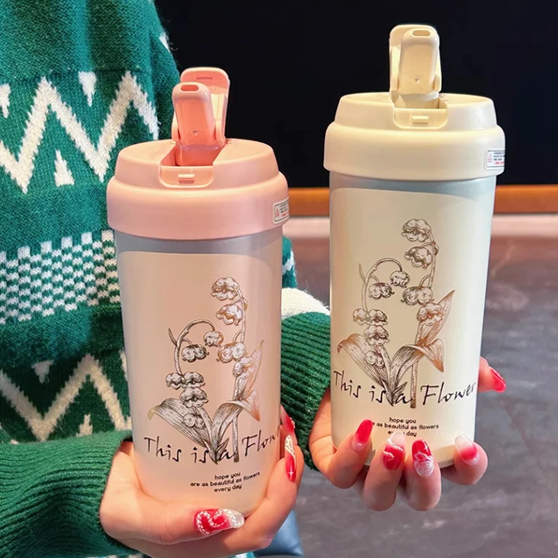 Kawaii Sainless Steel Tumbler Thermos Coffee Mug Car Vacuum Flask Water Bottle With Straw Keep Cold Hot Cup Gift For Woman Girl
Kawaii Sainless Steel Tumbler Thermos Coffee Mug Car Vacuum Flask Water Bottle With Straw Keep Cold Hot Cup Gift For Woman Girl