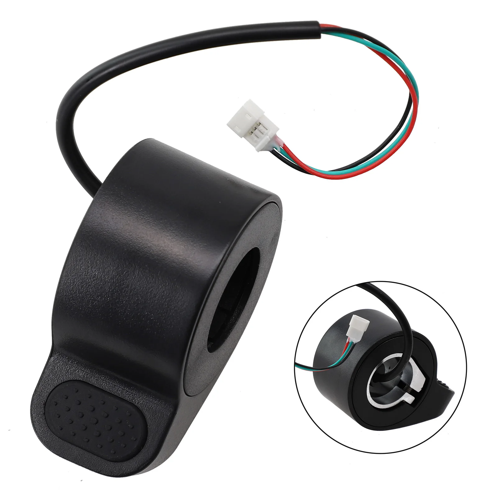 Universal Thumb Accelerator For M365 Electric Bicycle Scooter 8.5 Inch Electric Bike Accelerator Thumb Throttle Simple Design
Universal Thumb Accelerator For M365 Electric Bicycle Scooter 8.5 Inch Electric Bike Accelerator Thumb Throttle Simple Design
