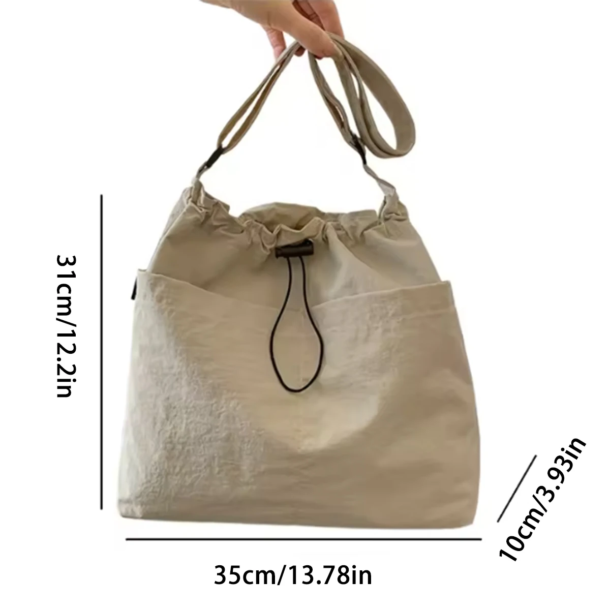 New Large Capacity Versatile Shoulder Bag for Women's Summer Popular Lightweight Shoulder Crossbody Bag Minimalist Tote Handbag New Large Capacity Versatile Shoulder Bag for Women's Summer Popular Lightweight Shoulder Crossbody Bag Minimalist Tote Handbag