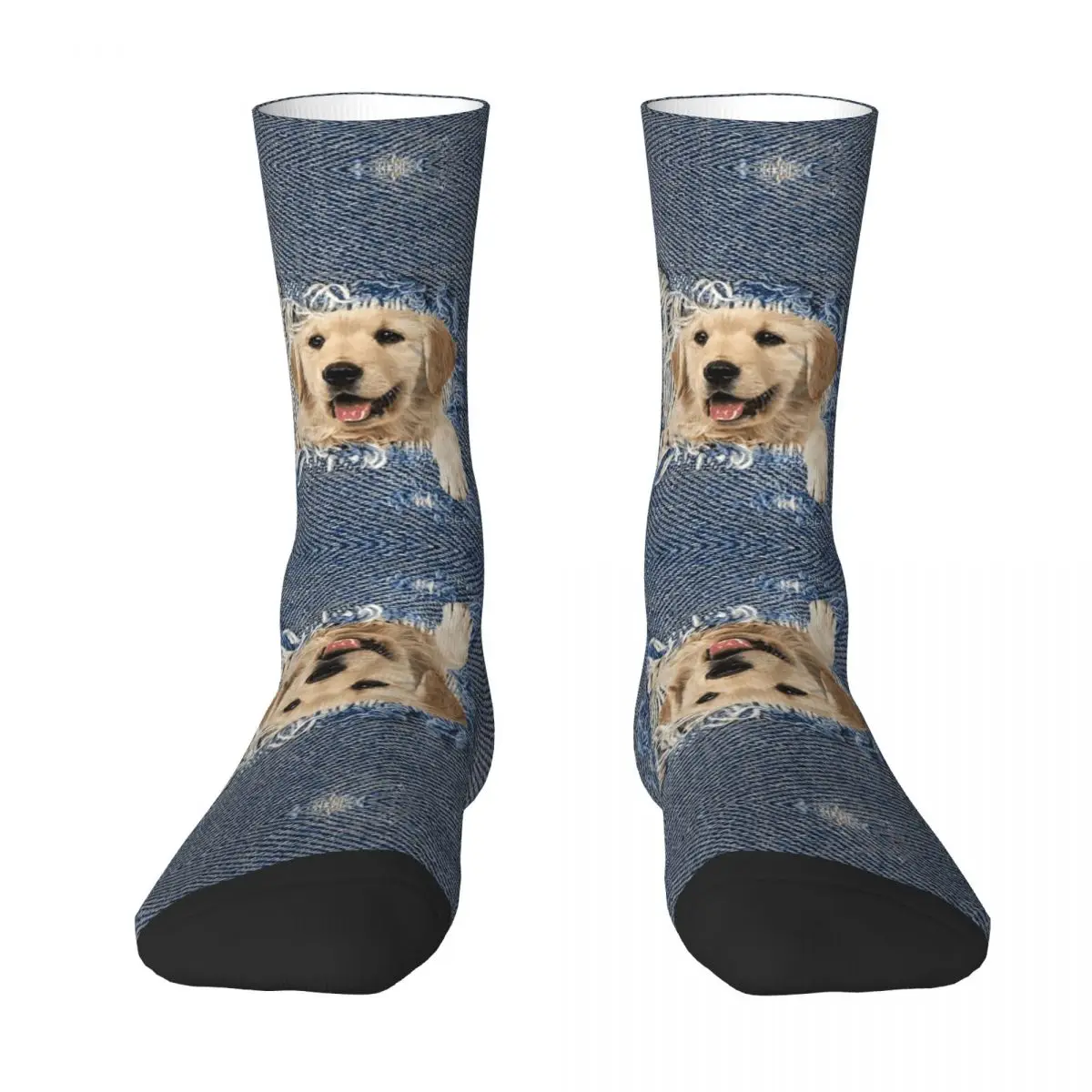 Golden Retriever In Denim Color contrast socks Drawstring Backpack Elastic Socks Humor Graphic Graphic R92 Stocking
Golden Retriever In Denim Color contrast socks Drawstring Backpack Elastic Socks Humor Graphic Graphic R92 Stocking