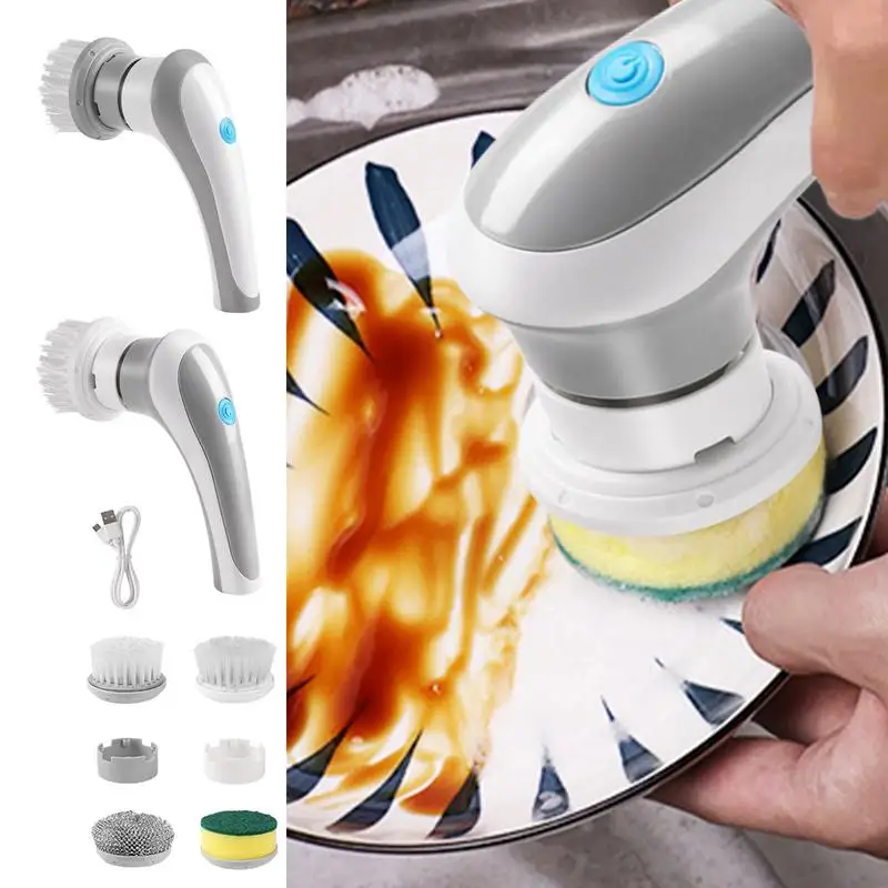 Multifunctional Electric Cleaning Brush For Kitchen & Bathroom Wireless Handheld Power Scrubber For Dishes Waterproof brush
Multifunctional Electric Cleaning Brush For Kitchen & Bathroom Wireless Handheld Power Scrubber For Dishes Waterproof brush