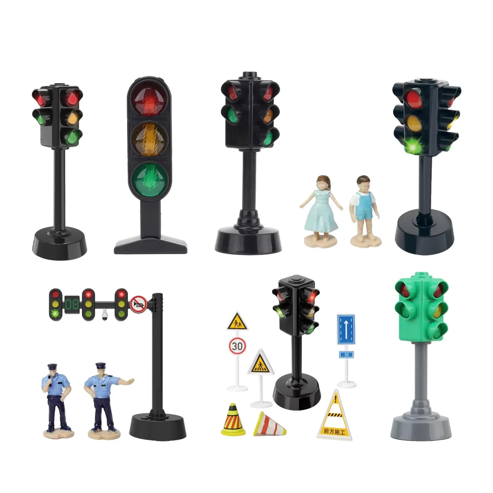 Simulated Traffic Light Multifunction with Sound and Light Traffic Signal Toys Practical Small for Boys Girls Students Children
Simulated Traffic Light Multifunction with Sound and Light Traffic Signal Toys Practical Small for Boys Girls Students Children
