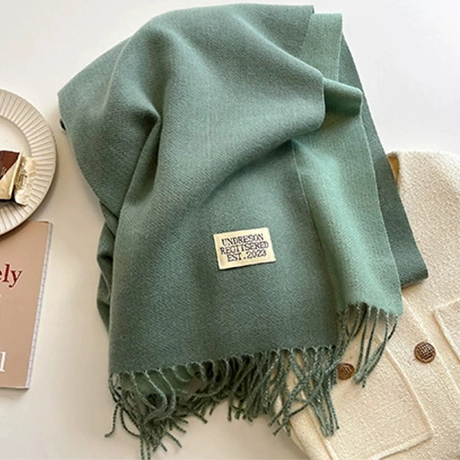 Female Two-Sided Wrap Scarves Winter Fashion Cashmere Bandana Warm Thick Luxury Brand Shawls 200X70CM Autumn Fringe Large Scarf
Female Two-Sided Wrap Scarves Winter Fashion Cashmere Bandana Warm Thick Luxury Brand Shawls 200X70CM Autumn Fringe Large Scarf