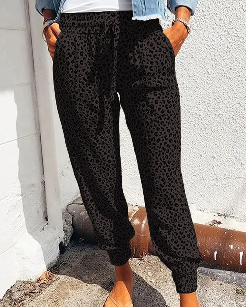 Oversize Casual Women Trousers Jogger Pants 2023 Spring Summer Full Length Harem Pants Fashion Leopard Print High Waist Pants
Oversize Casual Women Trousers Jogger Pants 2023 Spring Summer Full Length Harem Pants Fashion Leopard Print High Waist Pants