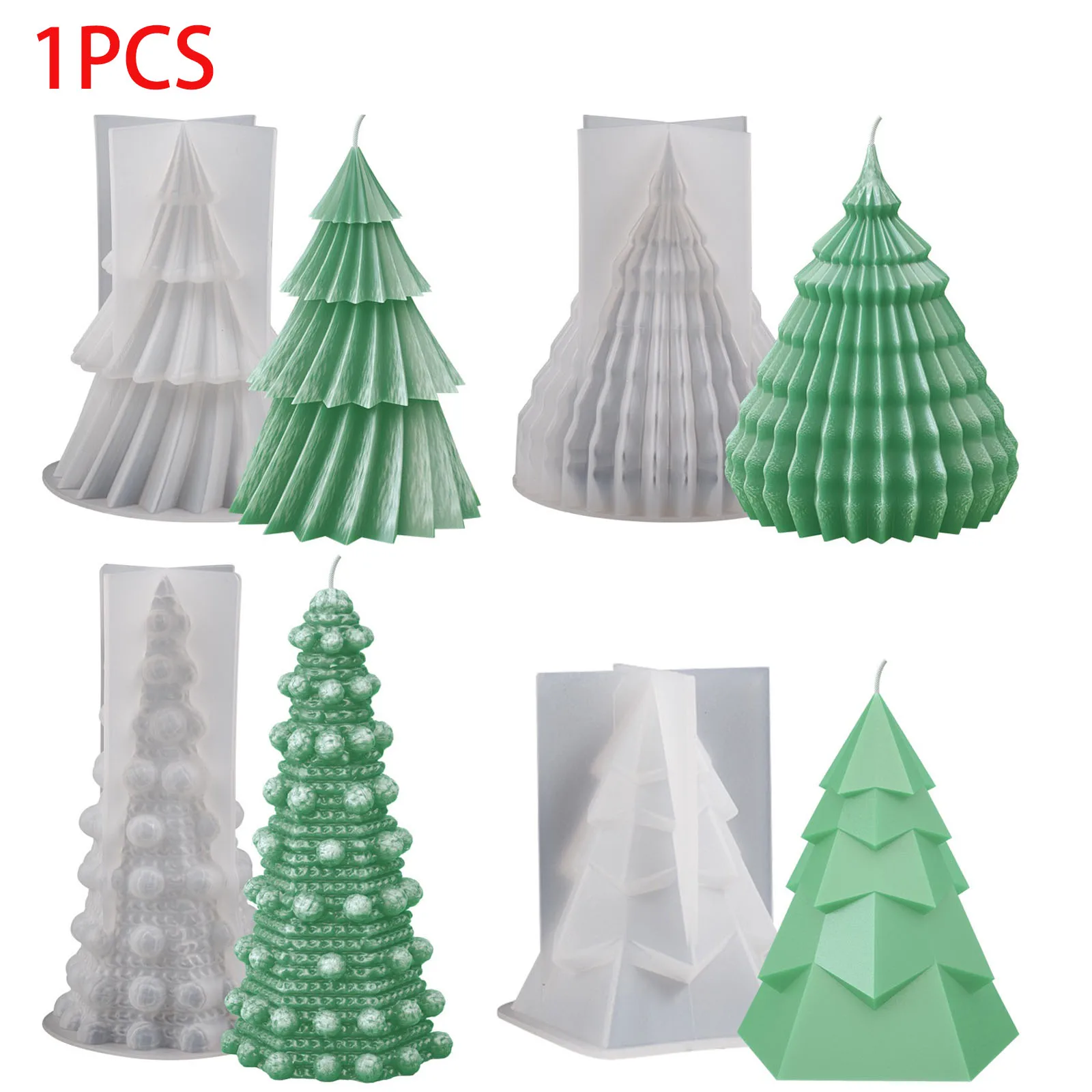 1PCS Christmas Tree Silicone Molds DIY Handmade Aromath Gypsum Scented Candle Mould Christmas Decorations Home Decor Crafts
1PCS Christmas Tree Silicone Molds DIY Handmade Aromath Gypsum Scented Candle Mould Christmas Decorations Home Decor Crafts