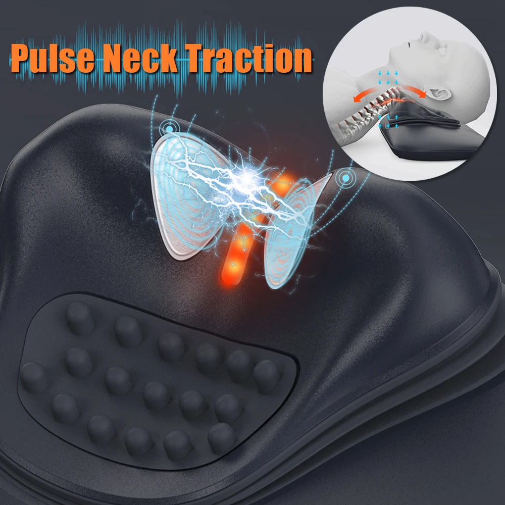 Electric Pulse Cervical Neck Traction Infrared Heating Neck Massager Air Brace Headache Pain Relief Neck Cervical Traction Relax
Electric Pulse Cervical Neck Traction Infrared Heating Neck Massager Air Brace Headache Pain Relief Neck Cervical Traction Relax
