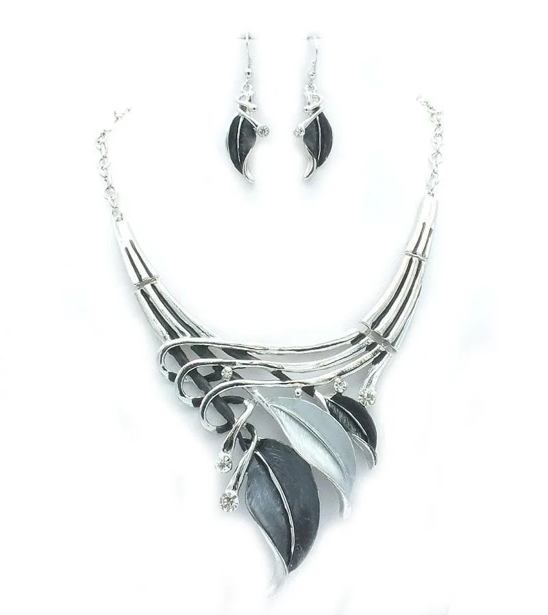 Green Purple Black Leaf Necklace Earring Sets Enamel Cocktail Statement Crystal Jewelry Set Fashion Green Leaves Nickel Free 11 Mallzona Sbfa76997812a4e9c804bd530bf3be506w Green Purple Black Leaf Necklace Earring Sets Enamel Cocktail Statement Crystal Jewelry Set Fashion Green Leaves Nickel Free Mallzona