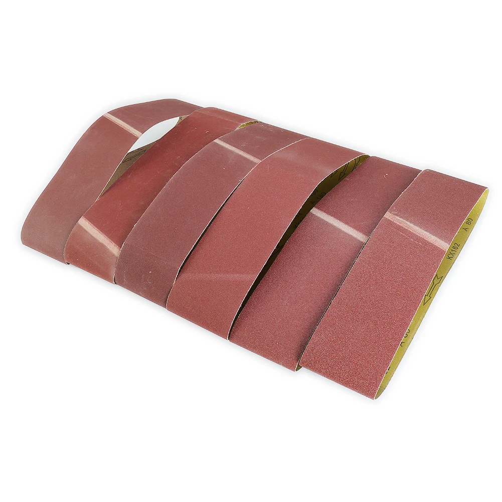 80 120 180 220 320 400 Grits 915mm*100mm Sanding Belts 6PCS Aluminum Oxide Metal SET Sanding Belts Fashionable
80 120 180 220 320 400 Grits 915mm*100mm Sanding Belts 6PCS Aluminum Oxide Metal SET Sanding Belts Fashionable