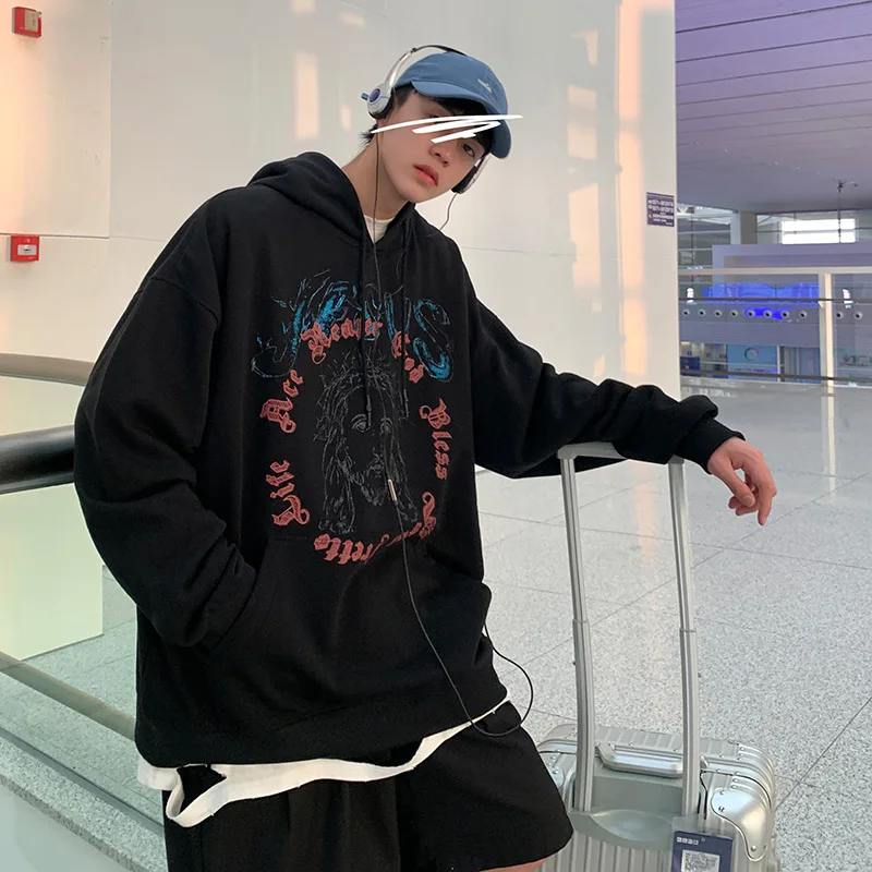 Men's Oversized Hoodie Harajuku Anime Hoodie Oversize for Men Black Man Hoody Male Sweatshirt
Men's Oversized Hoodie Harajuku Anime Hoodie Oversize for Men Black Man Hoody Male Sweatshirt