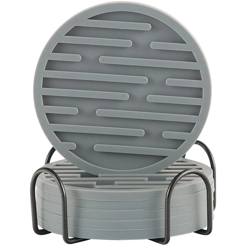 Подставки для напитков AT35, наборы силиконовых подставок из 6 шт. с держателем, подставки для стола размером 4 дюйма подходят для всех стаканчиков, искусственные подставки
Подставки для напитков AT35, наборы силиконовых подставок из 6 шт. с держателем, подставки для стола размером 4 дюйма подходят для всех стаканчиков, искусственные подставки