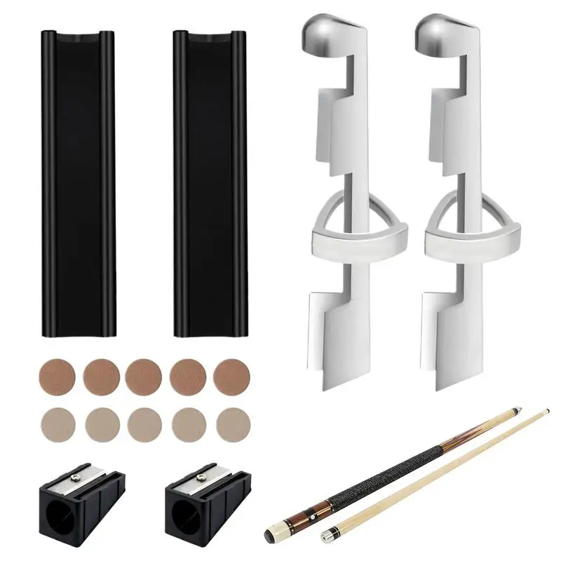 Rod Tip Repair Kit Metal 2 Cue Tips Trimmers 10 Tips 2 Clamps Set With 2 Pool Ball Shapers 16pcs Pool Cue Tip Tool Billiard Cues
Rod Tip Repair Kit Metal 2 Cue Tips Trimmers 10 Tips 2 Clamps Set With 2 Pool Ball Shapers 16pcs Pool Cue Tip Tool Billiard Cues