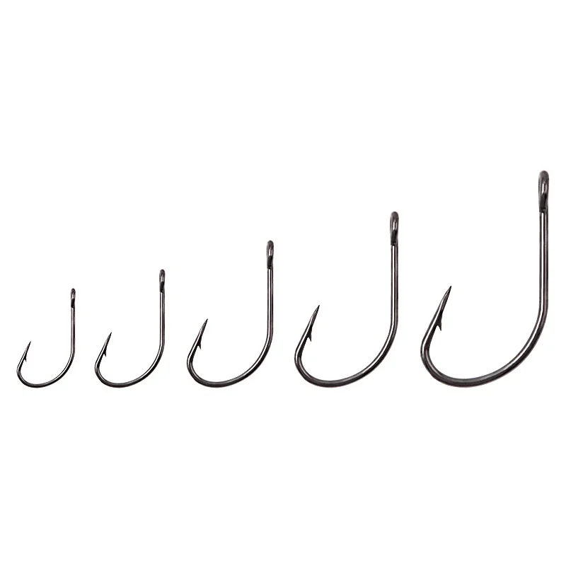 Sea Yolo 50Pcs/Pack 4/6/8/10/12# High Carbon Steel Fishing Hook With Barbed Single Sharp Hooks Carp Fishing For Lake Fishing
Sea Yolo 50Pcs/Pack 4/6/8/10/12# High Carbon Steel Fishing Hook With Barbed Single Sharp Hooks Carp Fishing For Lake Fishing
