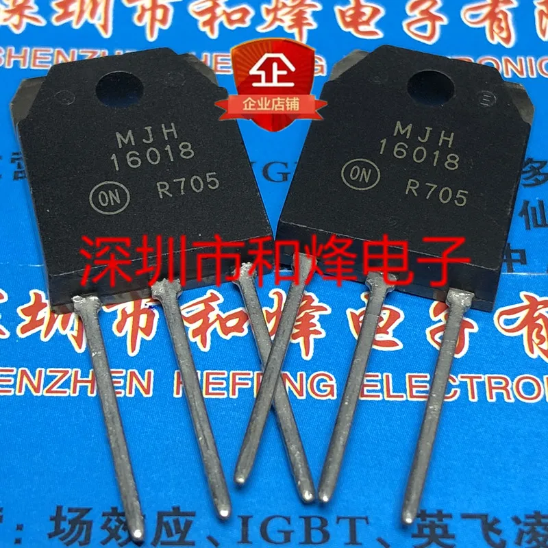 Бесплатная доставка MJH16018 TO-3P 1500V 10A 20 шт. 
Бесплатная доставка MJH16018 TO-3P 1500V 10A 20 шт.