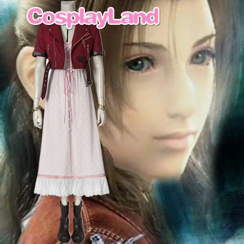 Final Fantasy VII Aerith Gainsborough Cosplay Costume Customize Outfit Halloween Party Costumes Women Girl Dress Game Cosplay
Final Fantasy VII Aerith Gainsborough Cosplay Costume Customize Outfit Halloween Party Costumes Women Girl Dress Game Cosplay