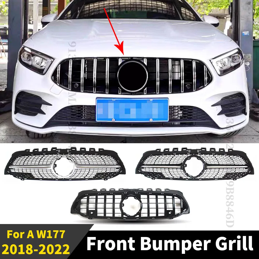 Отлично подходит для передней решетки бампера капота гриля для Mercedes Benz A W177 A220 A250 A45 A180 A200 2018 + GT Алмазная стильная сетка для настройки
Отлично подходит для передней решетки бампера капота гриля для Mercedes Benz A W177 A220 A250 A45 A180 A200 2018 + GT Алмазная стильная сетка для настройки