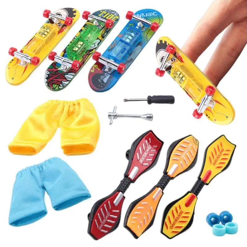 Finger Skateboards For Kids Finger Toys For Fingertips Light Up Professional Fingerboard Portable Mini Skateboard Teen Party
Finger Skateboards For Kids Finger Toys For Fingertips Light Up Professional Fingerboard Portable Mini Skateboard Teen Party
