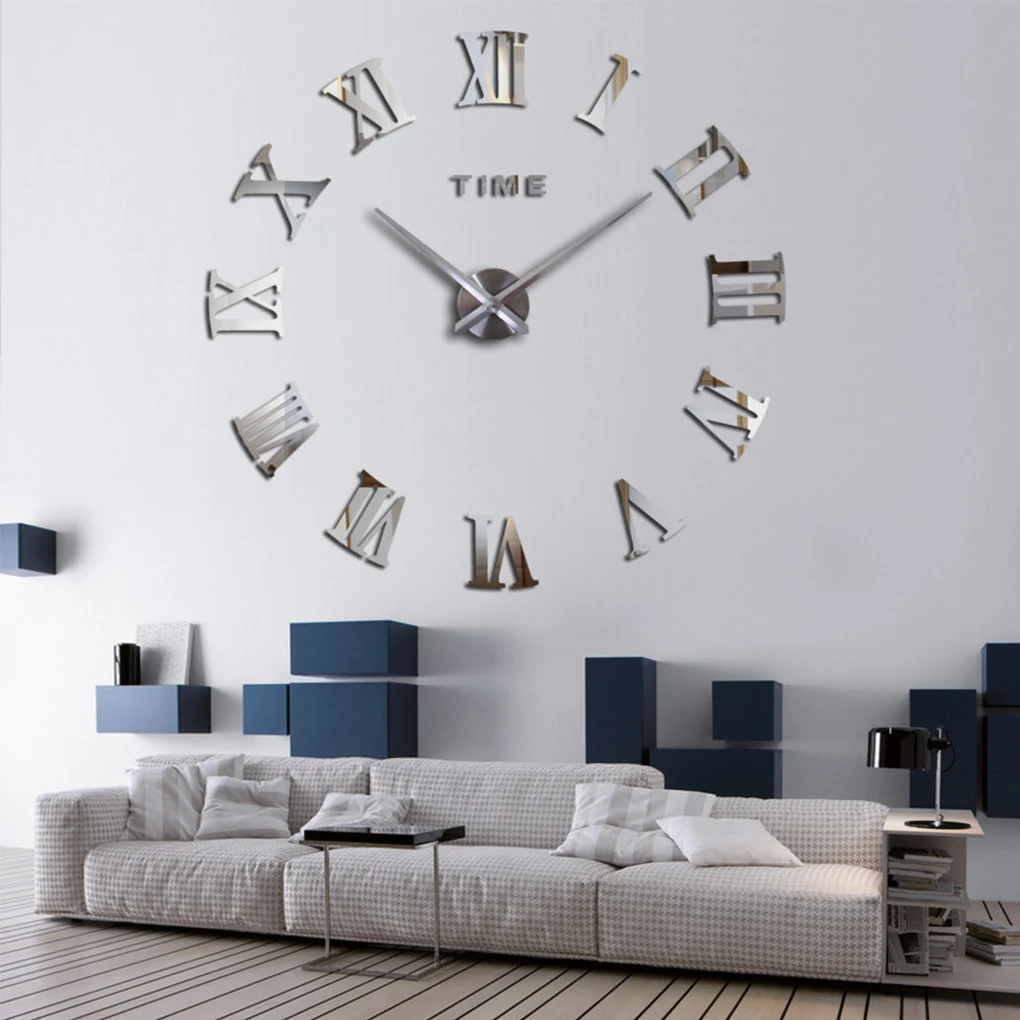 Modern Large 3D Wall Clock Accurate Timekeeping Durable Construction 3D DIY Wall Clock Unique Style
Modern Large 3D Wall Clock Accurate Timekeeping Durable Construction 3D DIY Wall Clock Unique Style