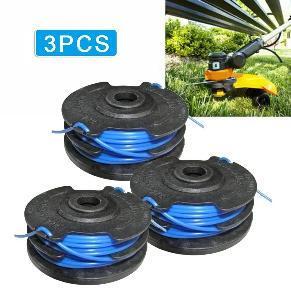 3pcs Trimmer Spool Replacements For WOLF GT840 GT850 GT-F10 From Bjh 2013 9306821 Lawn Trimmer Cutting Thread Accessories
3pcs Trimmer Spool Replacements For WOLF GT840 GT850 GT-F10 From Bjh 2013 9306821 Lawn Trimmer Cutting Thread Accessories