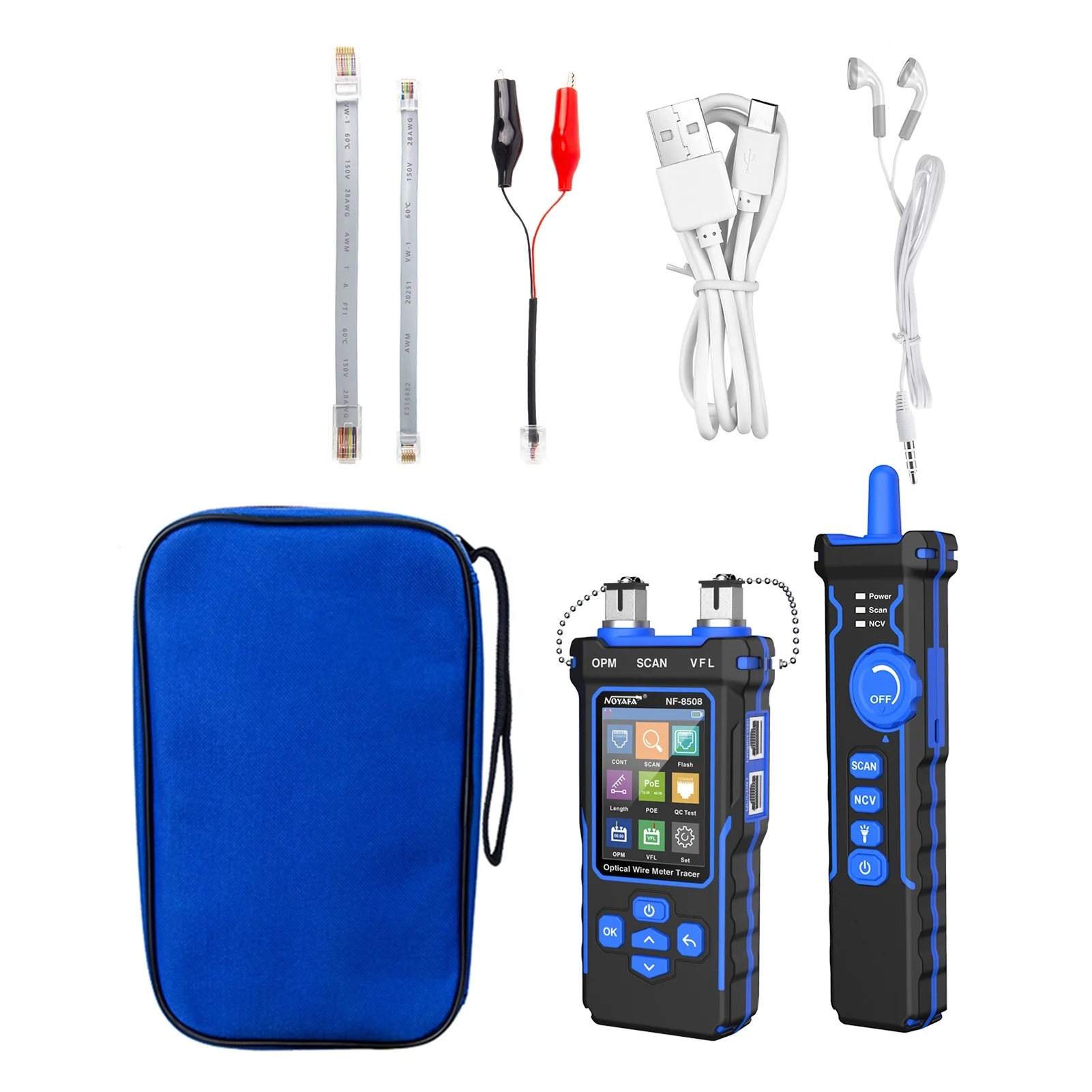 YyhcHandheld Portable NOYAFA Optical Wire Meter Tracer LCD Digital Network Cable Tester Rechargeable Network Line Finder
YyhcHandheld Portable NOYAFA Optical Wire Meter Tracer LCD Digital Network Cable Tester Rechargeable Network Line Finder