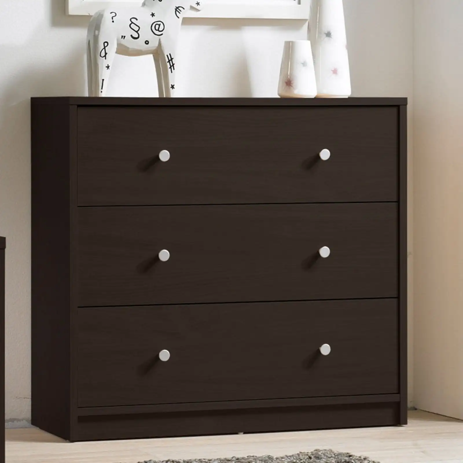 Studio 3 Drawer Chest, Black sideboard szafka nocna muebles de salon cabinets armoires de salon
Studio 3 Drawer Chest, Black sideboard szafka nocna muebles de salon cabinets armoires de salon