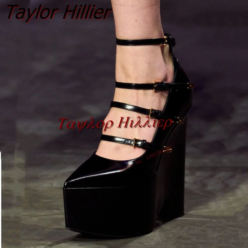 2023 Spring Summer Satin Buckle Strap Thick-Soled Banquet Shoes Solid Color Sexy All-Match Shallow Mouth Women'S Shoes Large Siz
2023 Spring Summer Satin Buckle Strap Thick-Soled Banquet Shoes Solid Color Sexy All-Match Shallow Mouth Women'S Shoes Large Siz