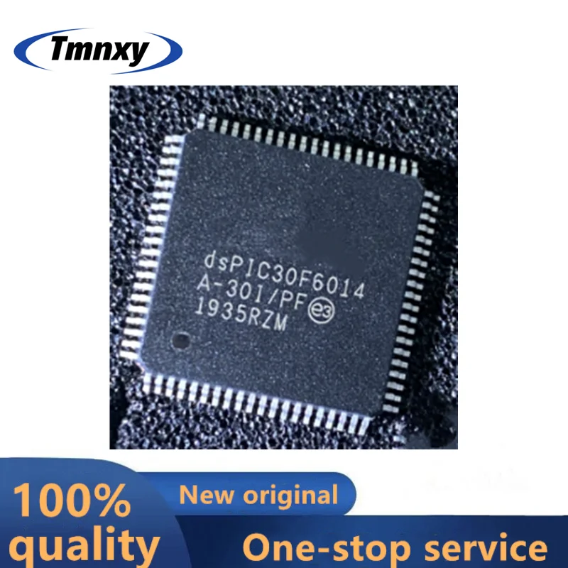 DSPIC30F6014A-30I/PF QFP80 Pin Chip DSPIC30F6014 Single-chip Microcomputer Micro-control IC
DSPIC30F6014A-30I/PF QFP80 Pin Chip DSPIC30F6014 Single-chip Microcomputer Micro-control IC