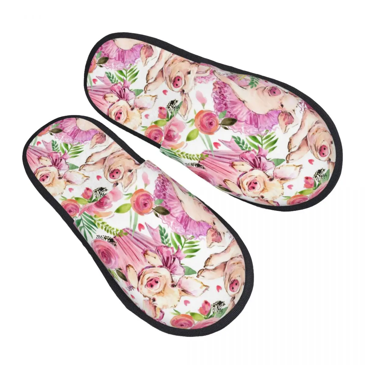 Cute Pig Watercolor Slipper For Women Men Fluffy Winter Warm Slippers Indoor Slippers
Cute Pig Watercolor Slipper For Women Men Fluffy Winter Warm Slippers Indoor Slippers