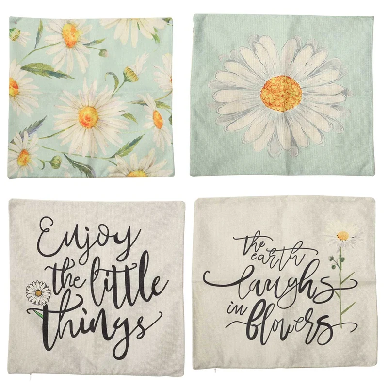 Summer Decorations Pillow Covers Daisy Quote Floral Pillows Decorative Throw Pillows Spring Summer Farmhouse Decor
Summer Decorations Pillow Covers Daisy Quote Floral Pillows Decorative Throw Pillows Spring Summer Farmhouse Decor